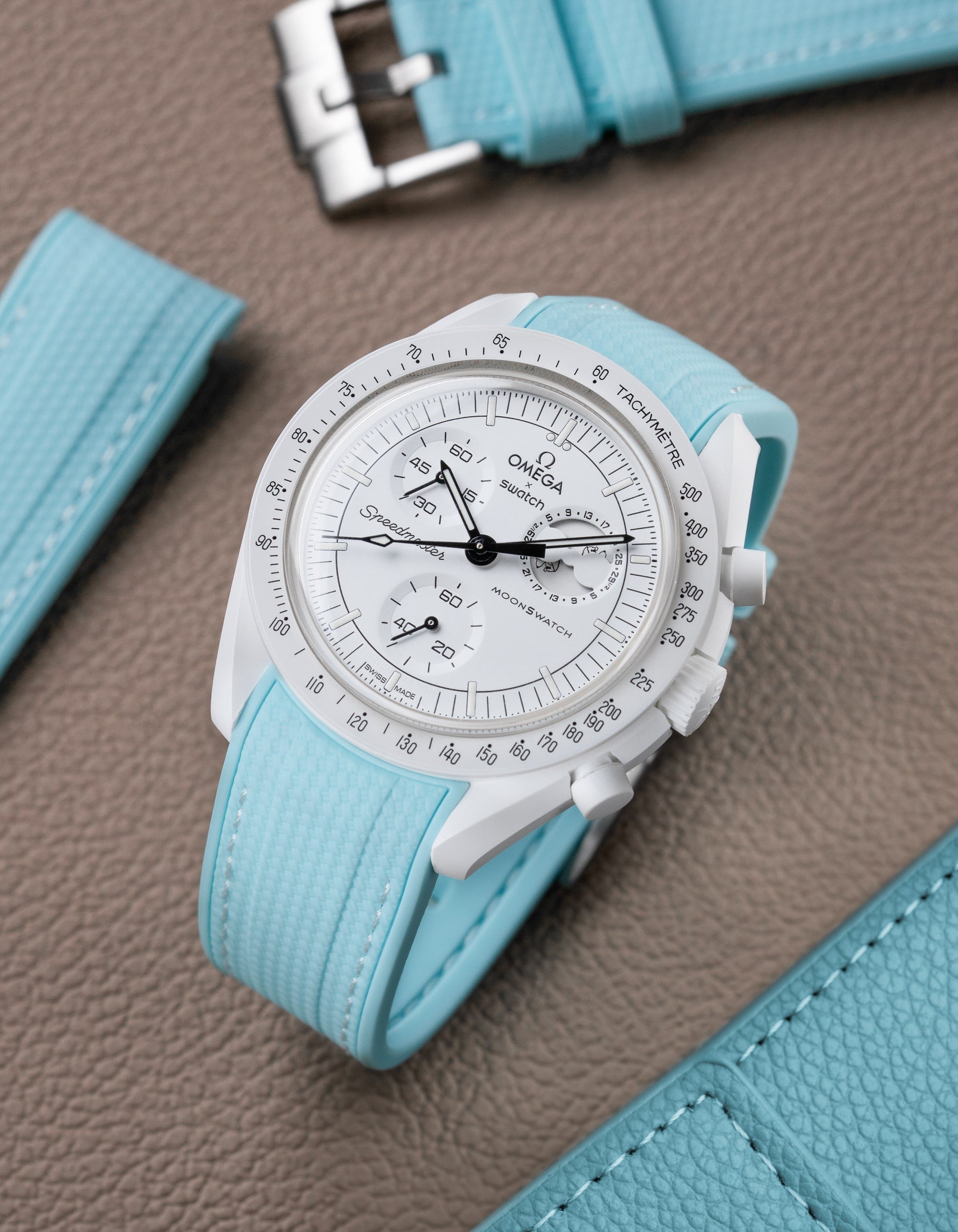 MoonSwatch Mission for Moon Phase (Rubber Strap)