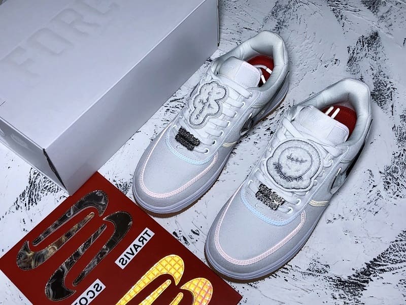 Pronta Entrega - Air Force 1 Low Travis Scott Sail