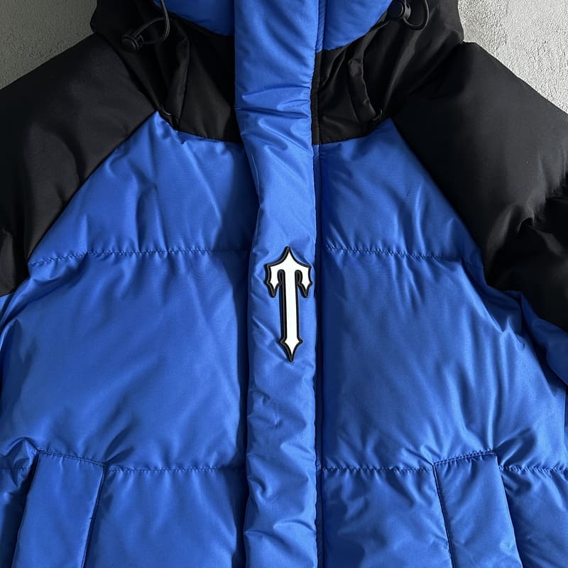 Jaqueta Trapstar Irongate Arch Puffer Black/Blue