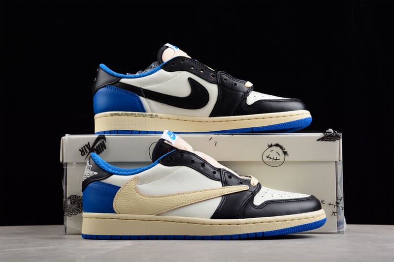 Pronta Entrega - Jordan 1 Low Travis Scott Fragment Design