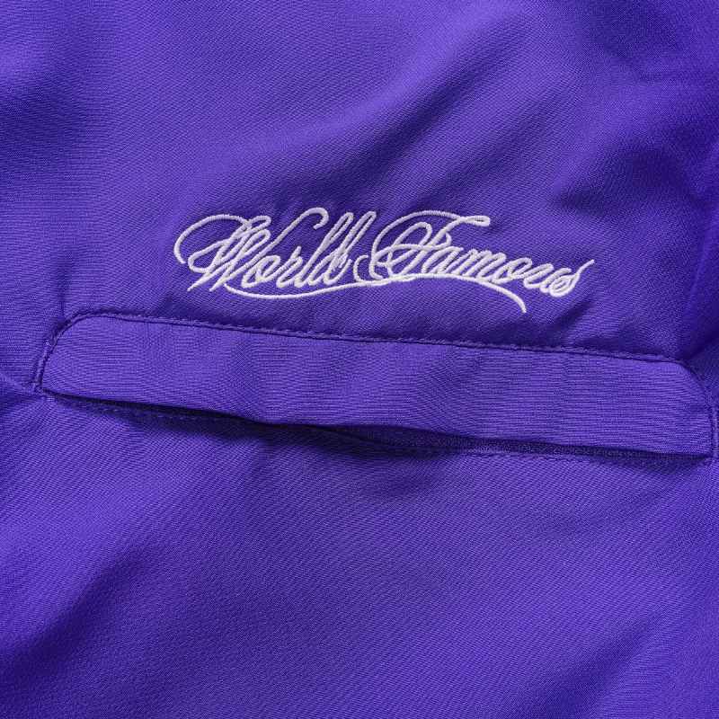 Conjunto Supreme x Nike Track Roxo