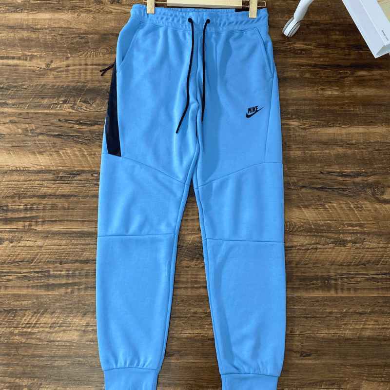 Conjunto Nike Tech Fleece Azul e Cinza
