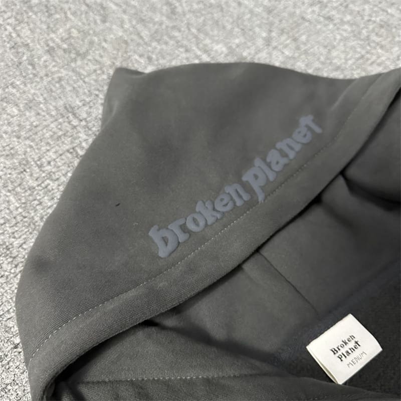 Moletom Broken Planet Performance Zip Up Black