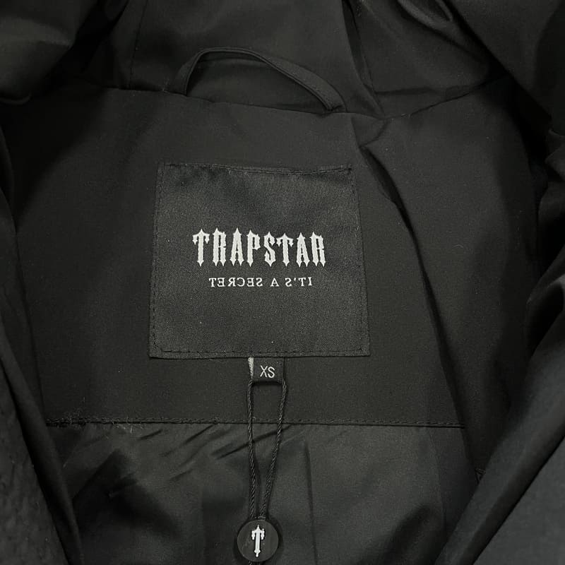 Jaqueta Trapstar Hyperdrive Technical Puffer Black
