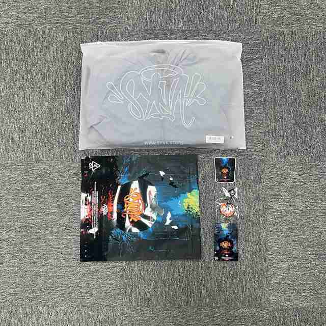 Jaqueta Synaworld Storm 'In My Bag' Cinza