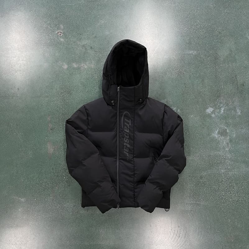 Jaqueta Trapstar Hyperdrive Technical Puffer Black