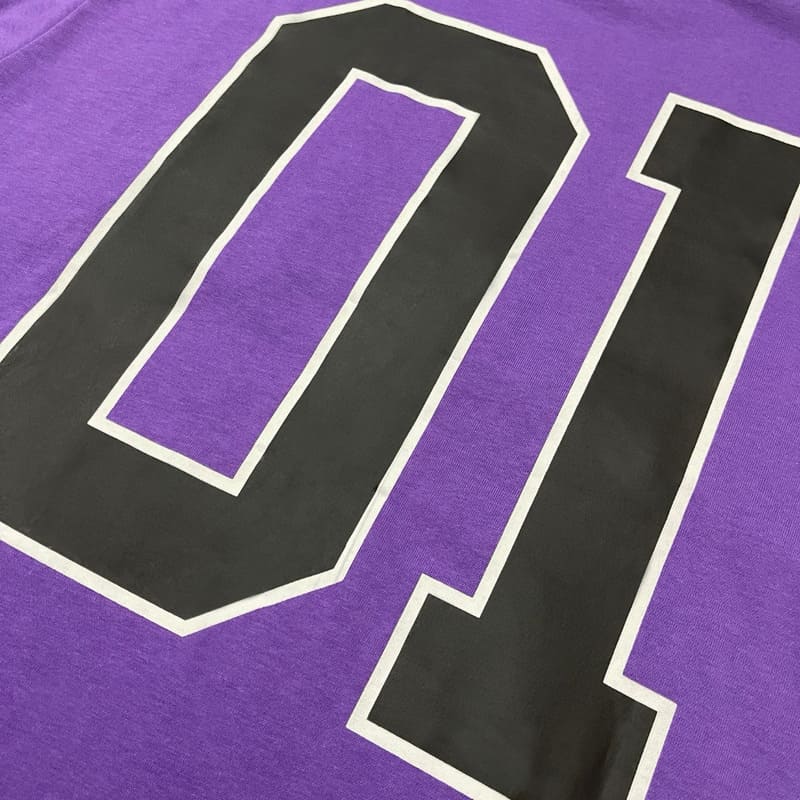 Camiseta Balenciaga Basketball Series Roxo