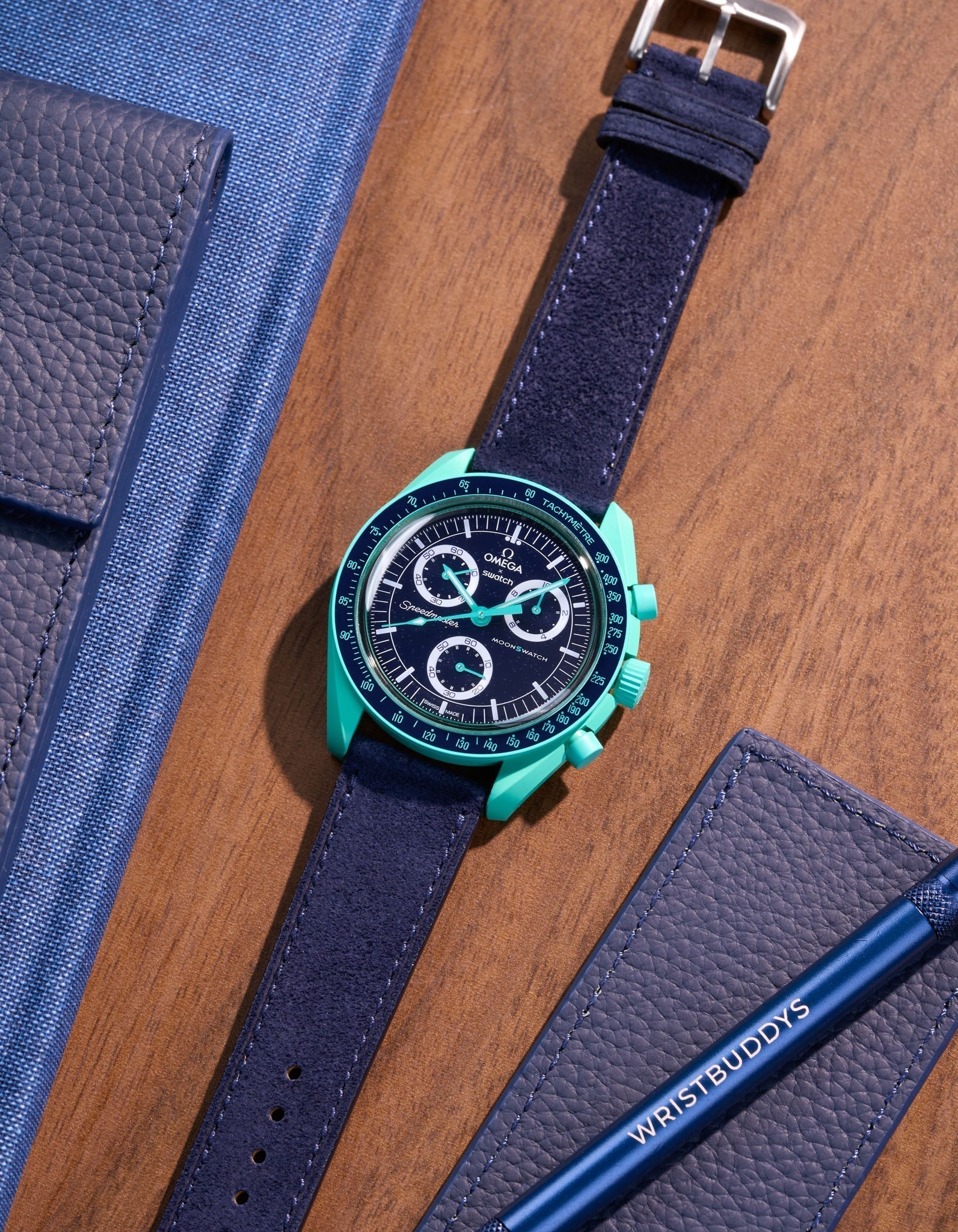 Mission to Earth - Polar Lights (Leather Strap)