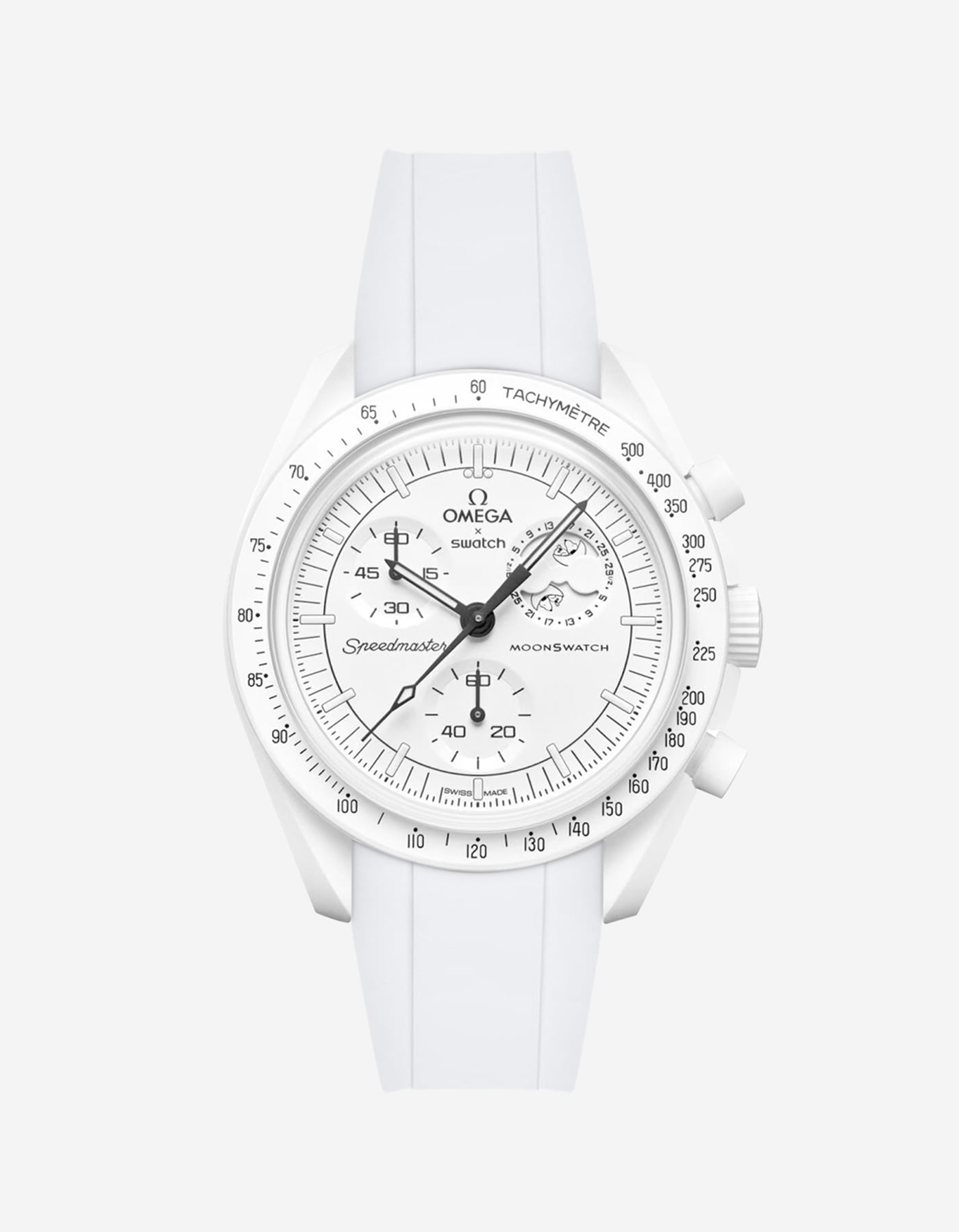 MoonSwatch Mission for Moon Phase (Rubber Strap)