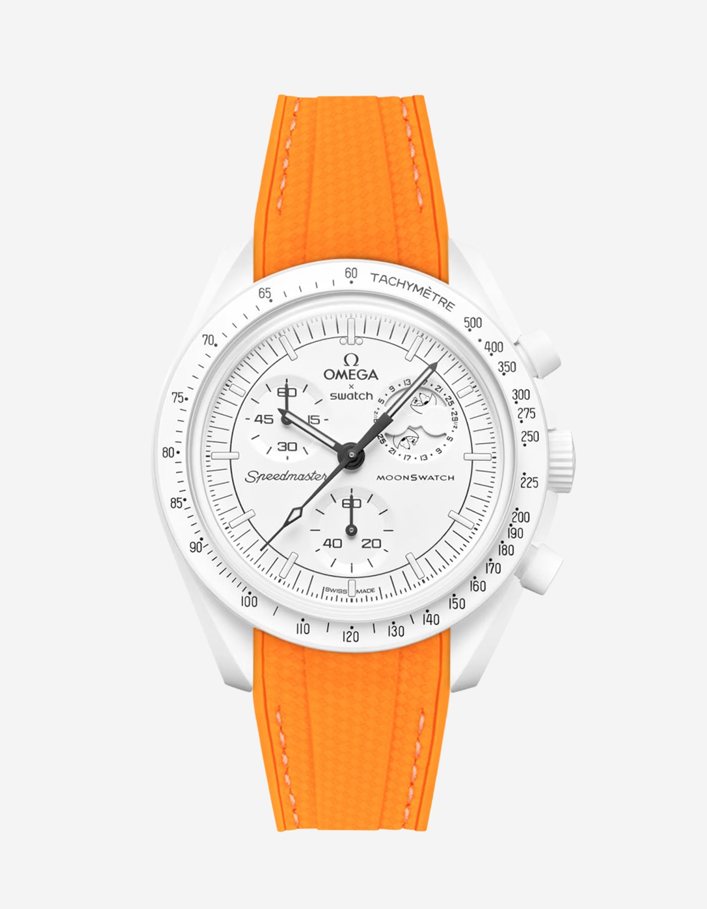 MoonSwatch Mission for Moon Phase (Rubber Strap)