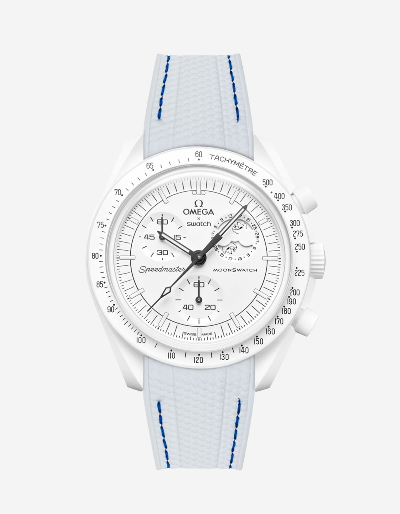 MoonSwatch Mission for Moon Phase (Rubber Strap)