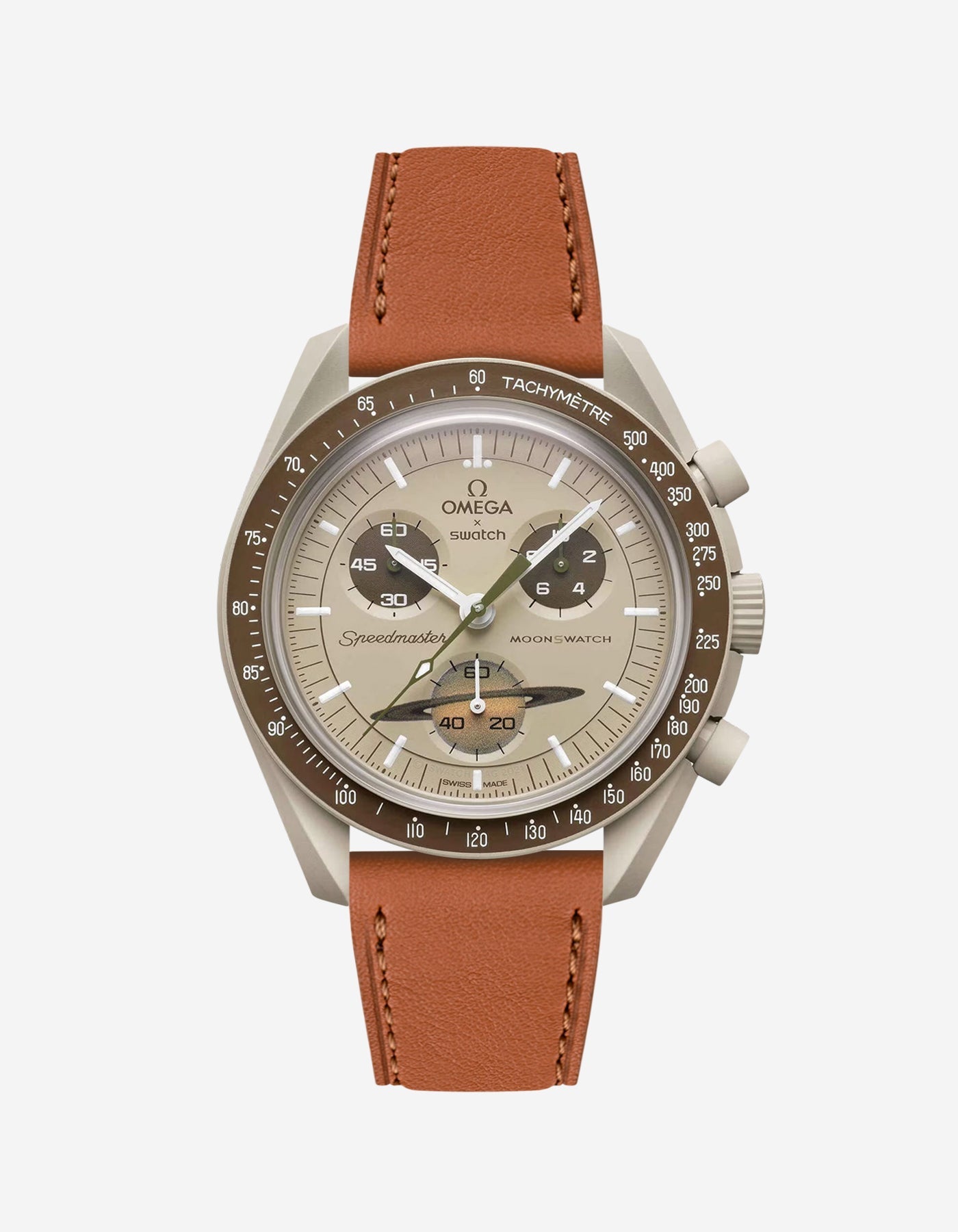 Mission to Saturn (Leather Bracelet)