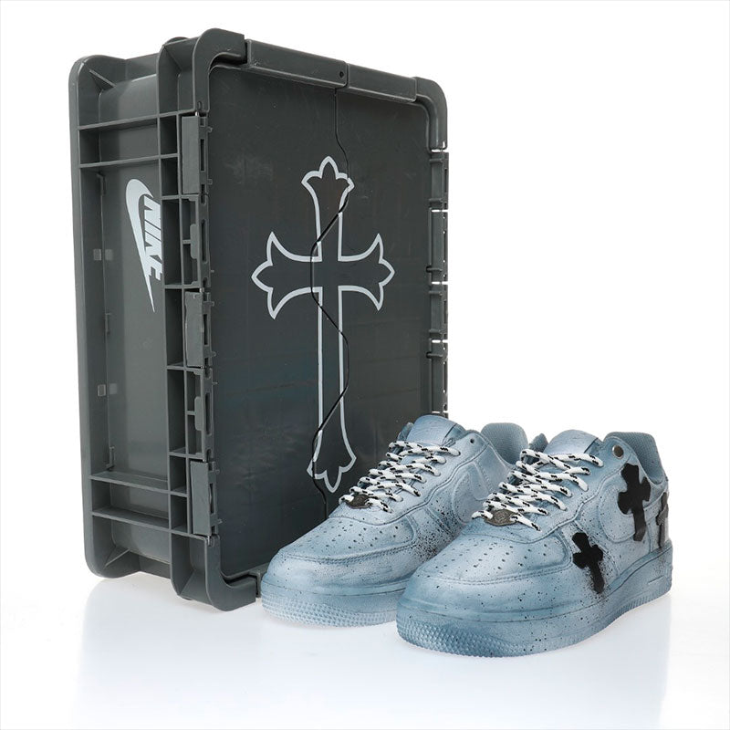 Pronta Entrega - Air Force 1 Chrome Hearts (Custom) Special Box