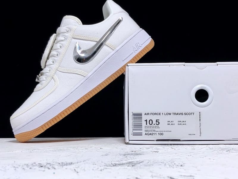 Pronta Entrega - Air Force 1 Low Travis Scott Sail