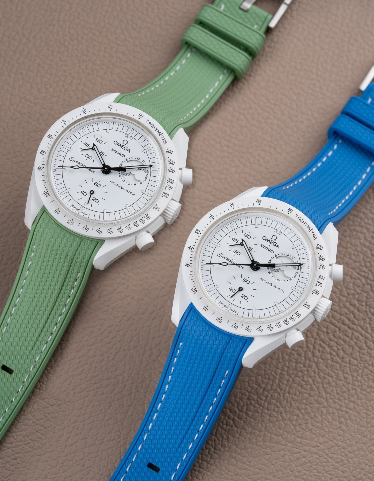 Curved Vertech Rubber Strap - Mint