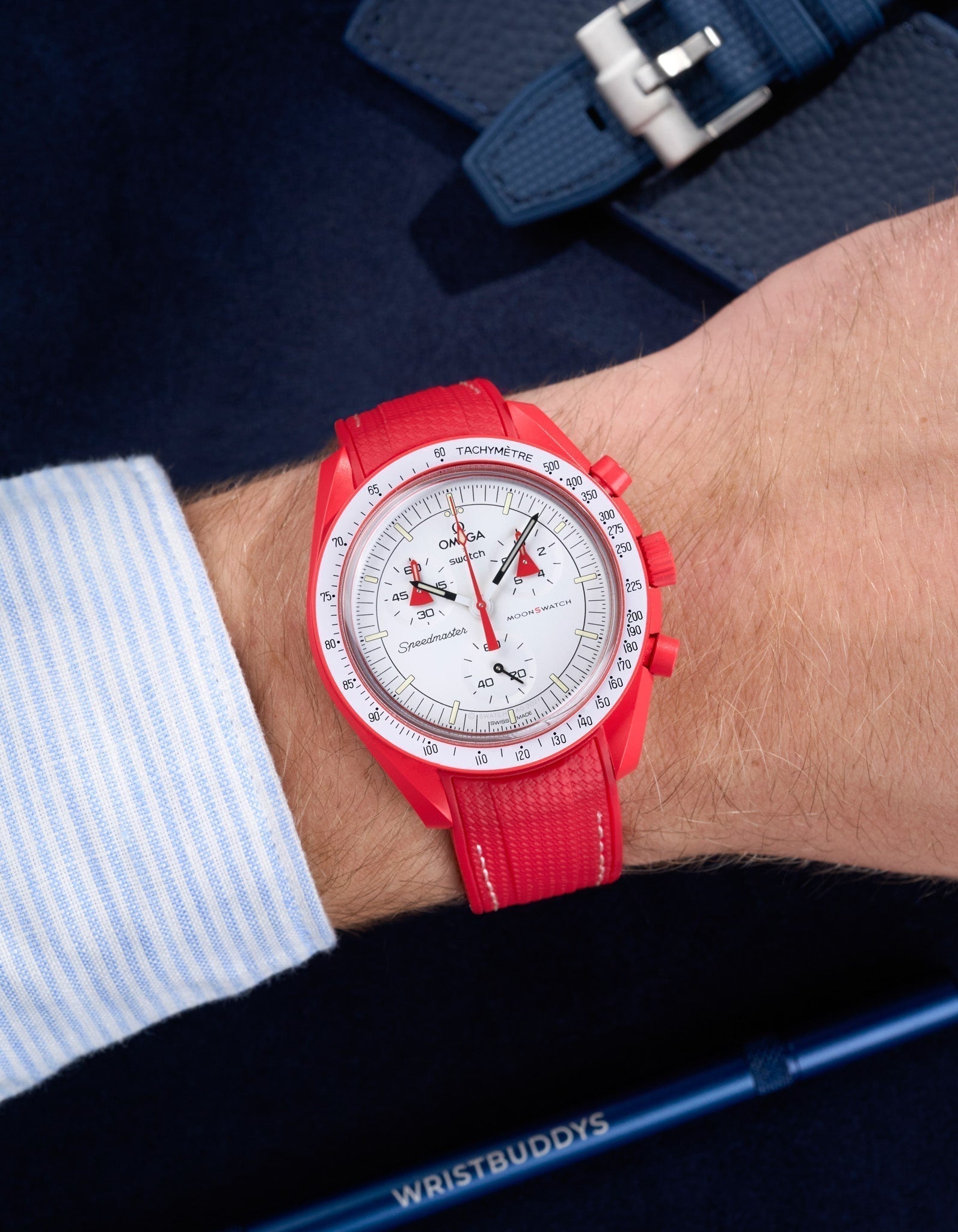 MoonSwatch Mission to Mars (Rubber Strap)