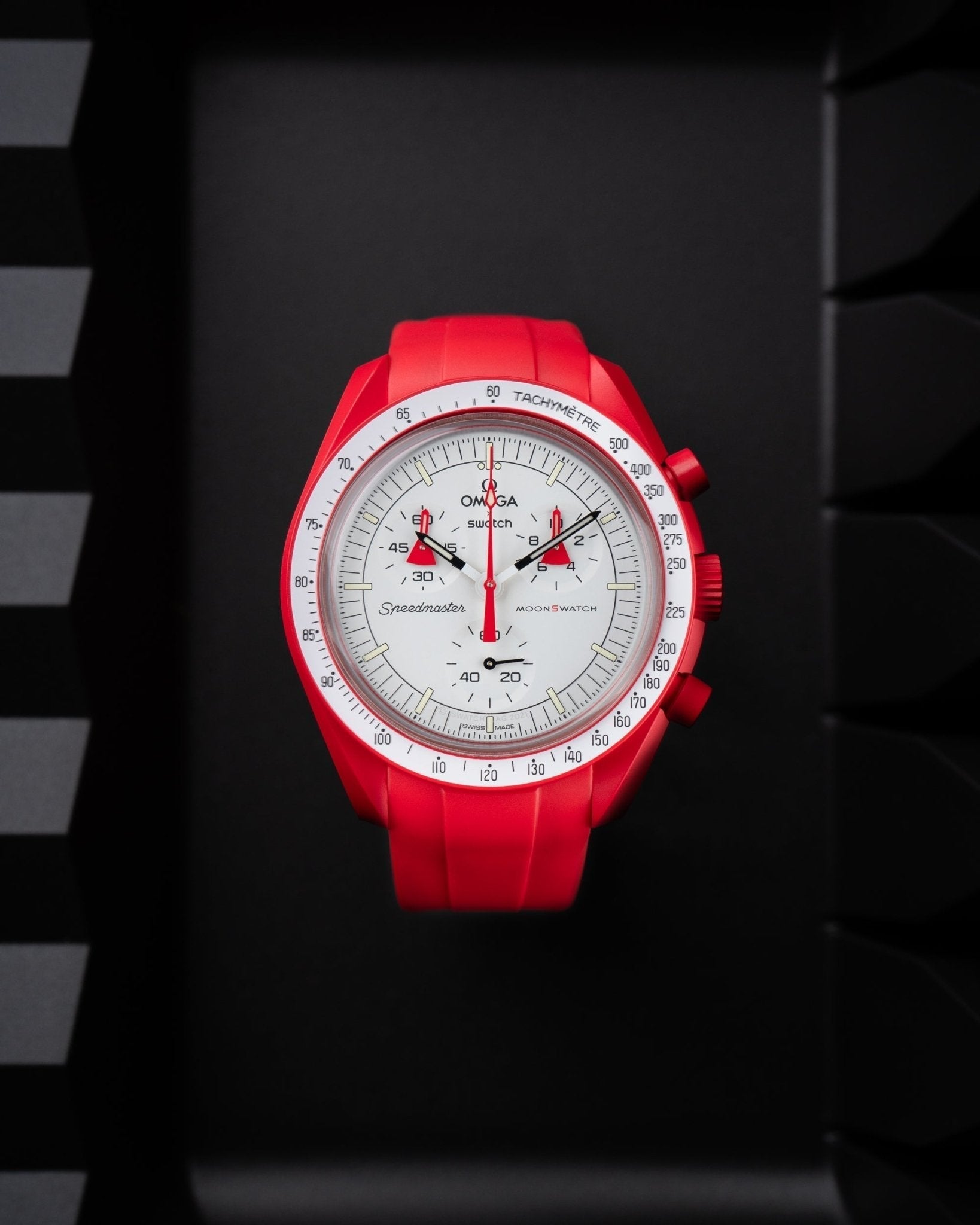 MoonSwatch Mission to Mars (Rubber Strap)