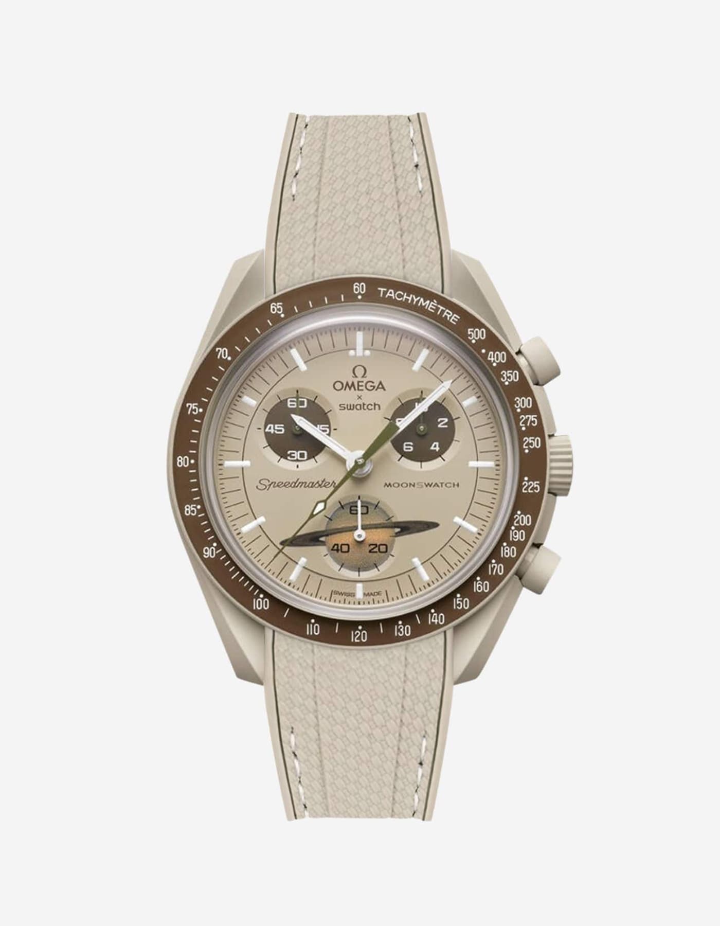 MoonSwatch Mission to Saturn (Rubber Strap)