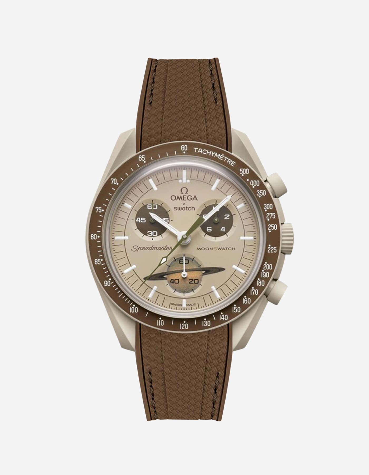 MoonSwatch Mission to Saturn (Rubber Strap)