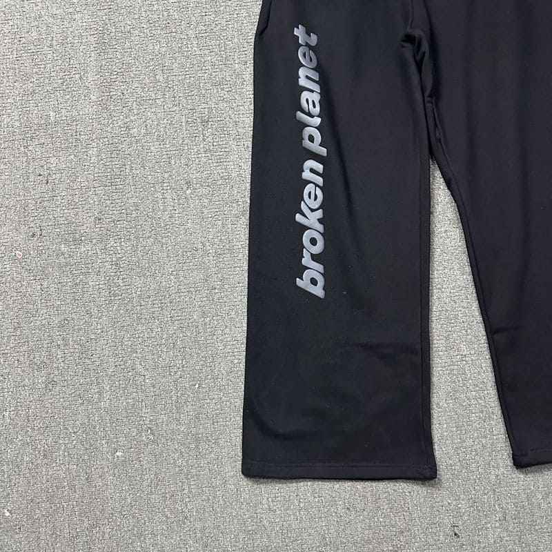 Calça Broken Planet Logo Writing Black