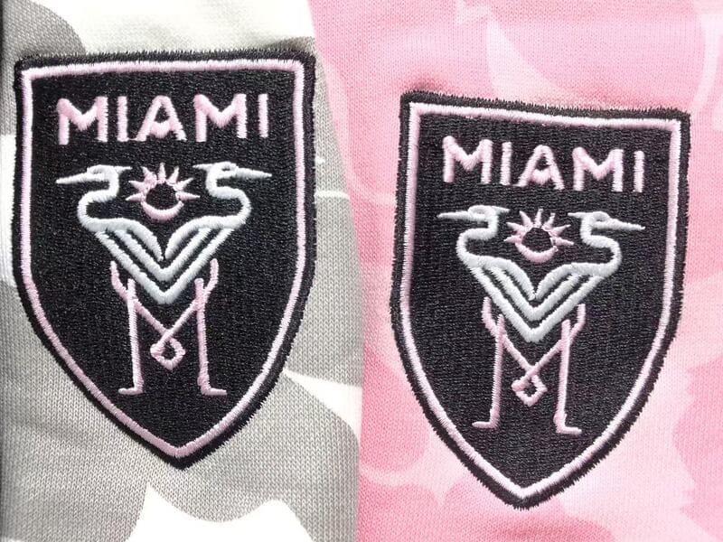 Moletom Bape x Inter Miami Camo Cinza