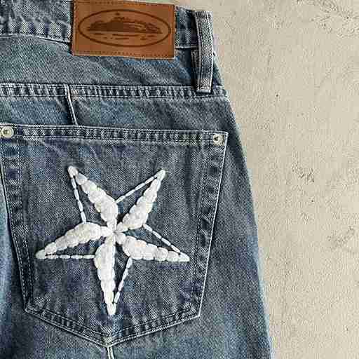 Conjunto Corteiz C-Star Denim Jeans