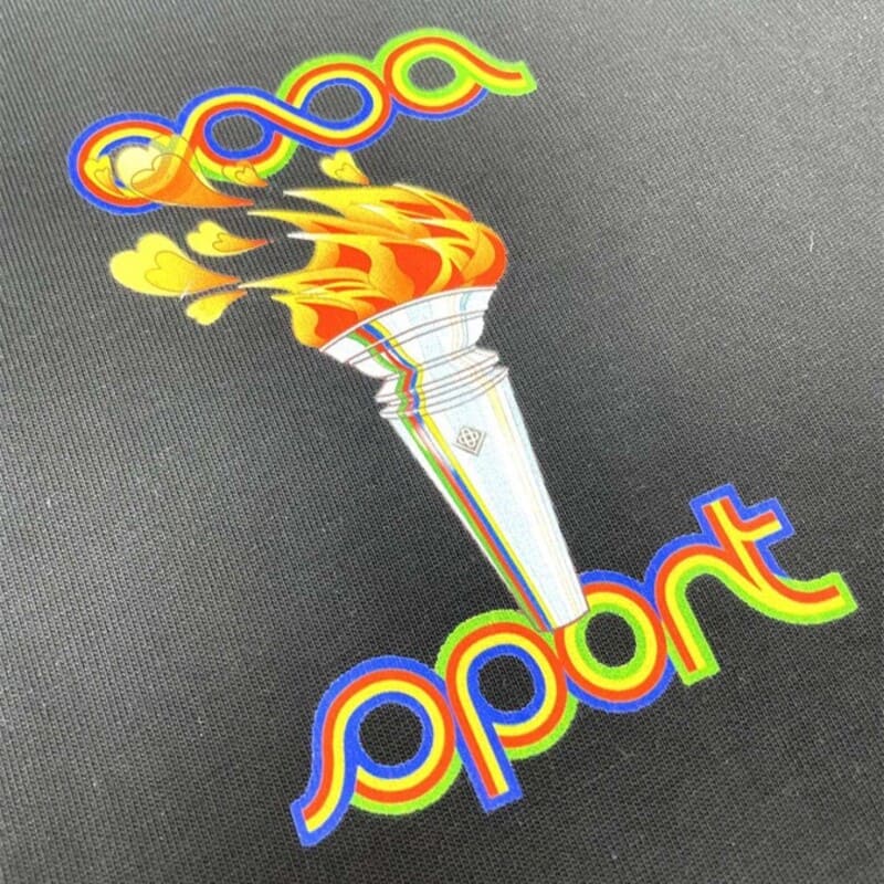 Camiseta Casablanca La Flamme Du Sport