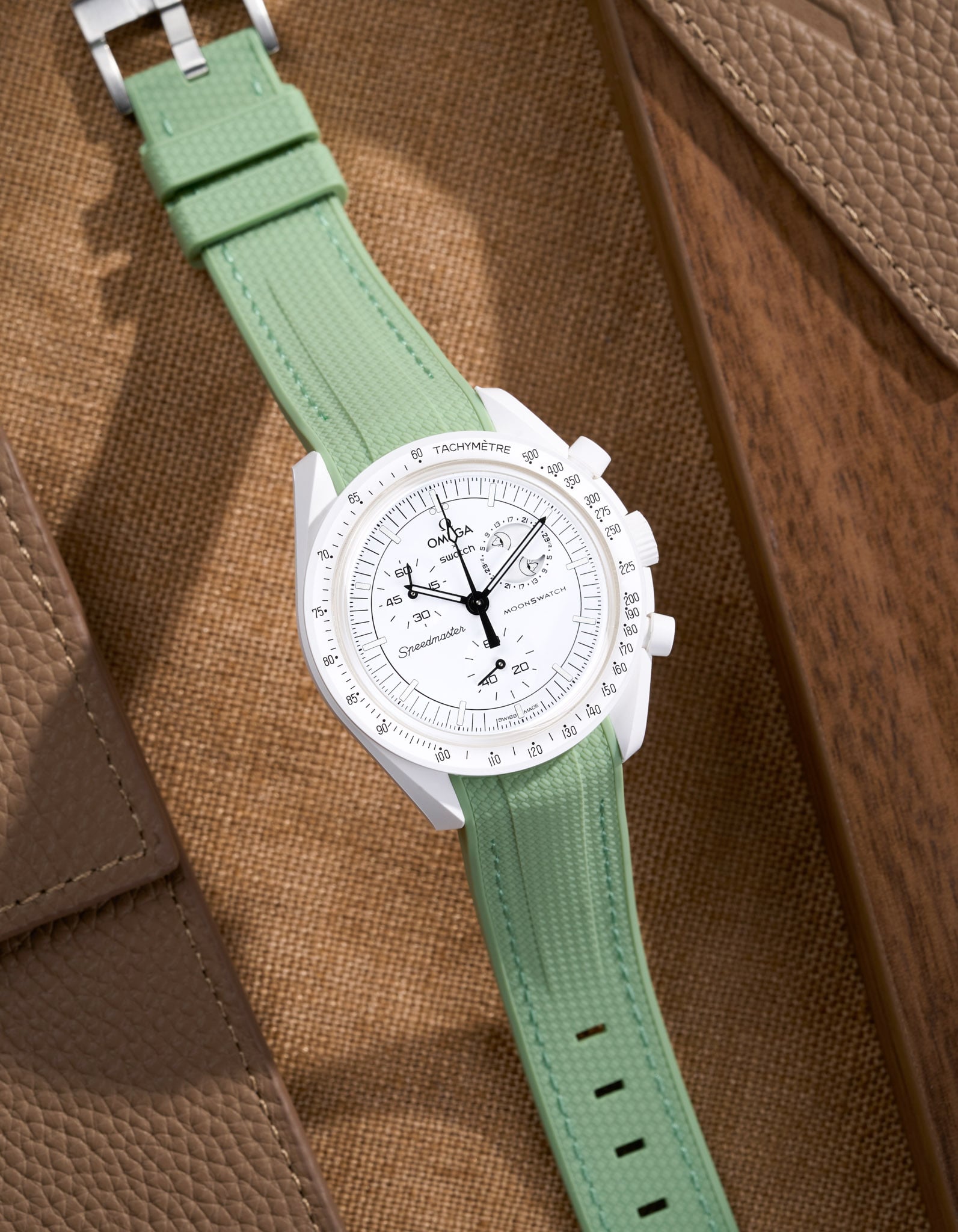 MoonSwatch Mission for Moon Phase (Rubber Strap)