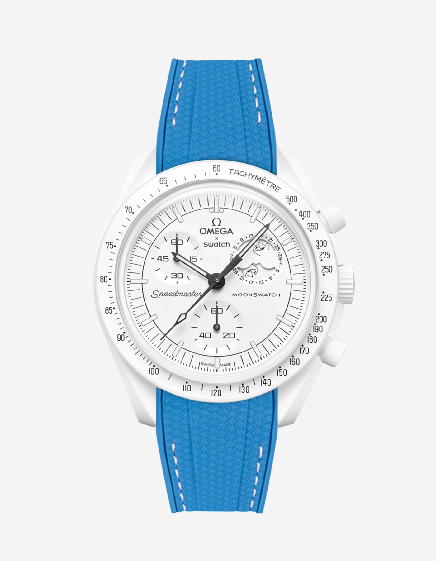 MoonSwatch Mission for Moon Phase (Rubber Strap)