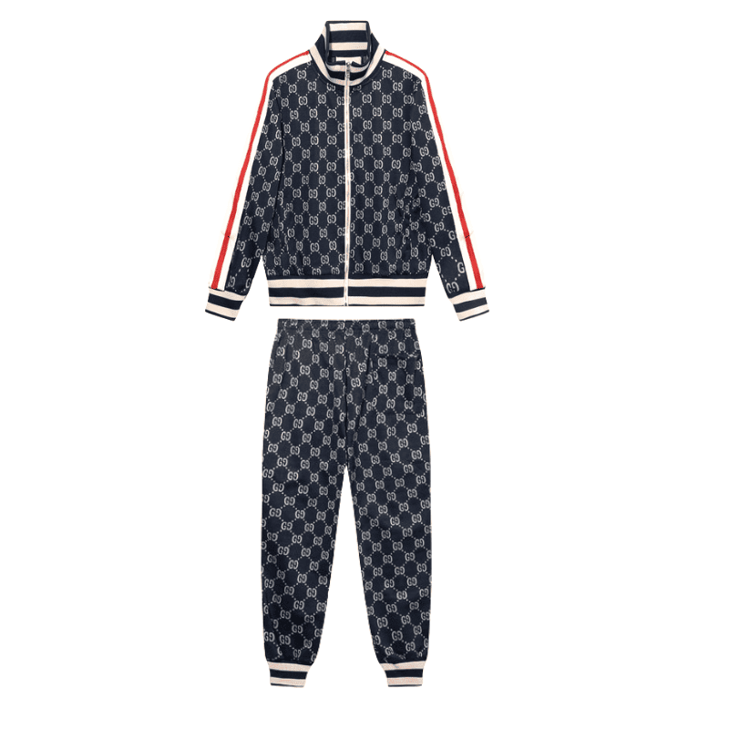 Conjunto Gucci GG Monogram Marine Blue