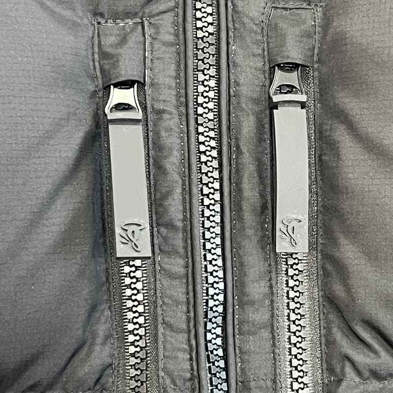 Jaqueta Puffer Synaworld Logo Wave Preta