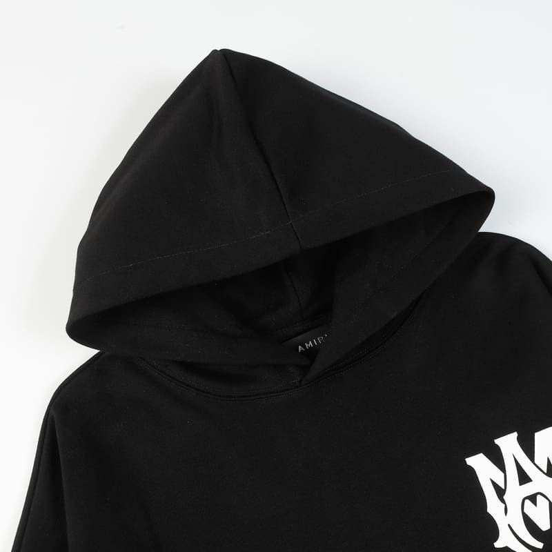 Moletom Amiri Logo Preto