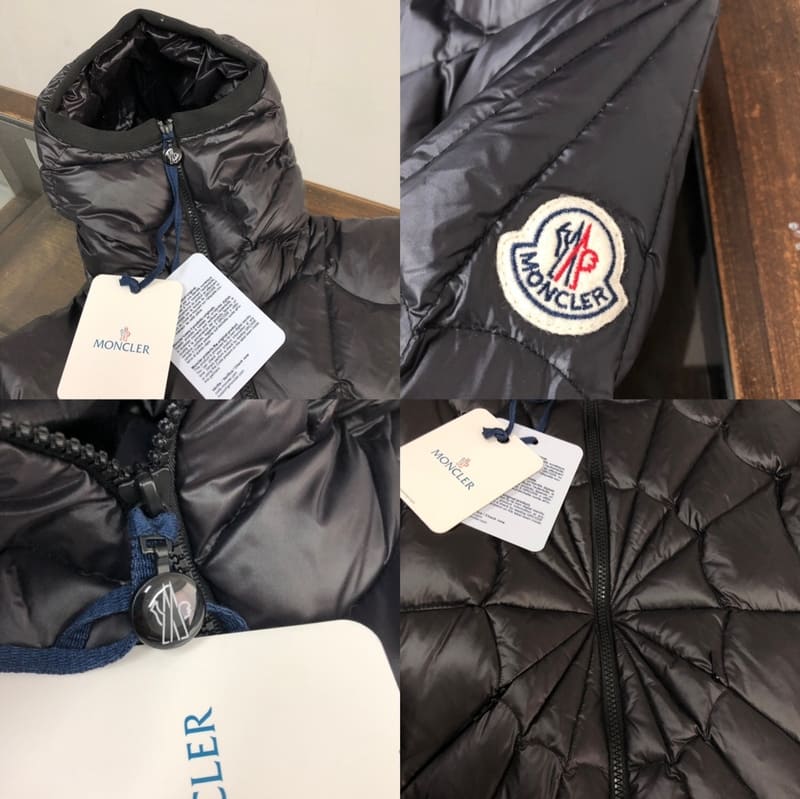 Jaqueta Moncler Violier Spider-Man Preta
