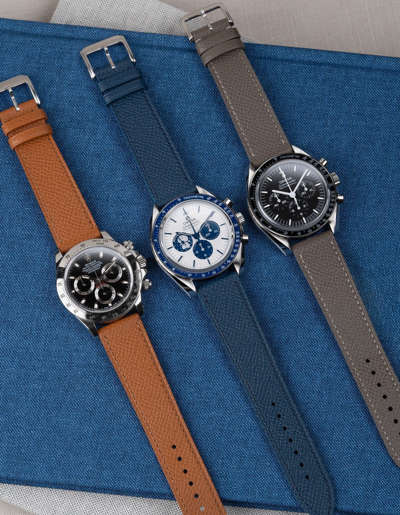 Brown Epsom Leather Strap 17mm-21mm