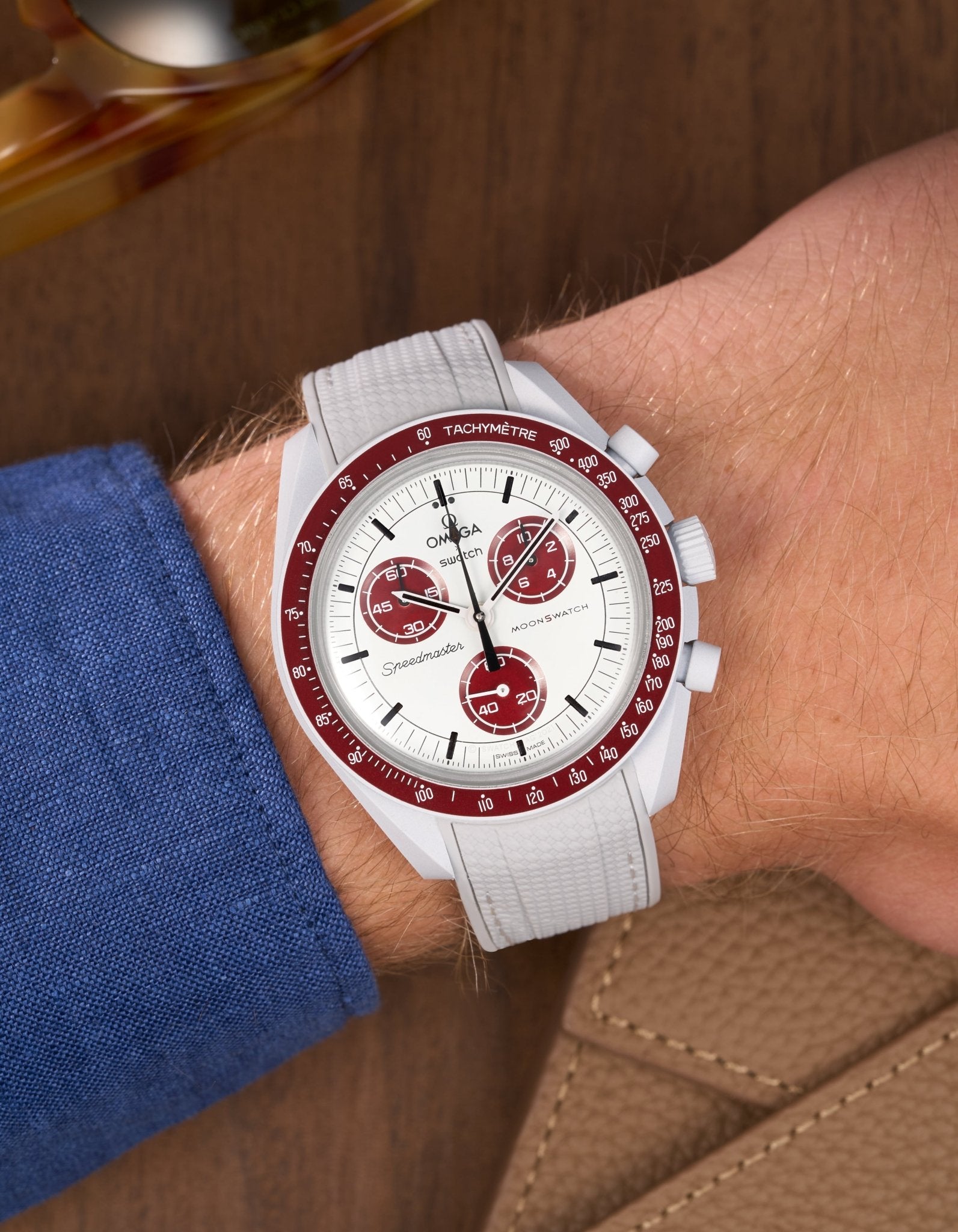 Curved Vertech Rubber Strap - Gray