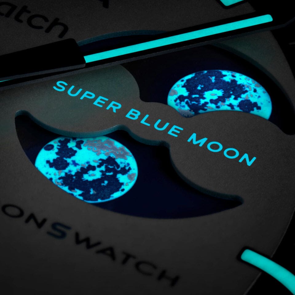 Mission for TO THE SUPER BLUE MOONPHASE - VELCRO© Bracelet.