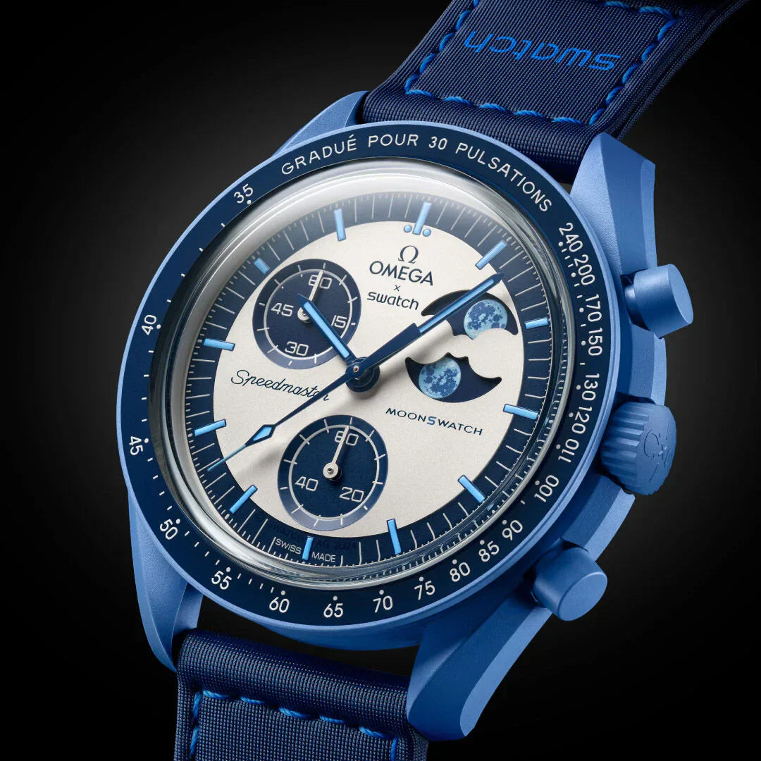 Mission for TO THE SUPER BLUE MOONPHASE - VELCRO© Bracelet.