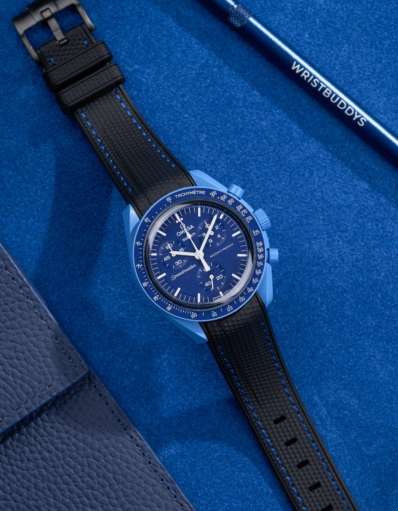 MoonSwatch Mission to Neptune (Rubber Strap)