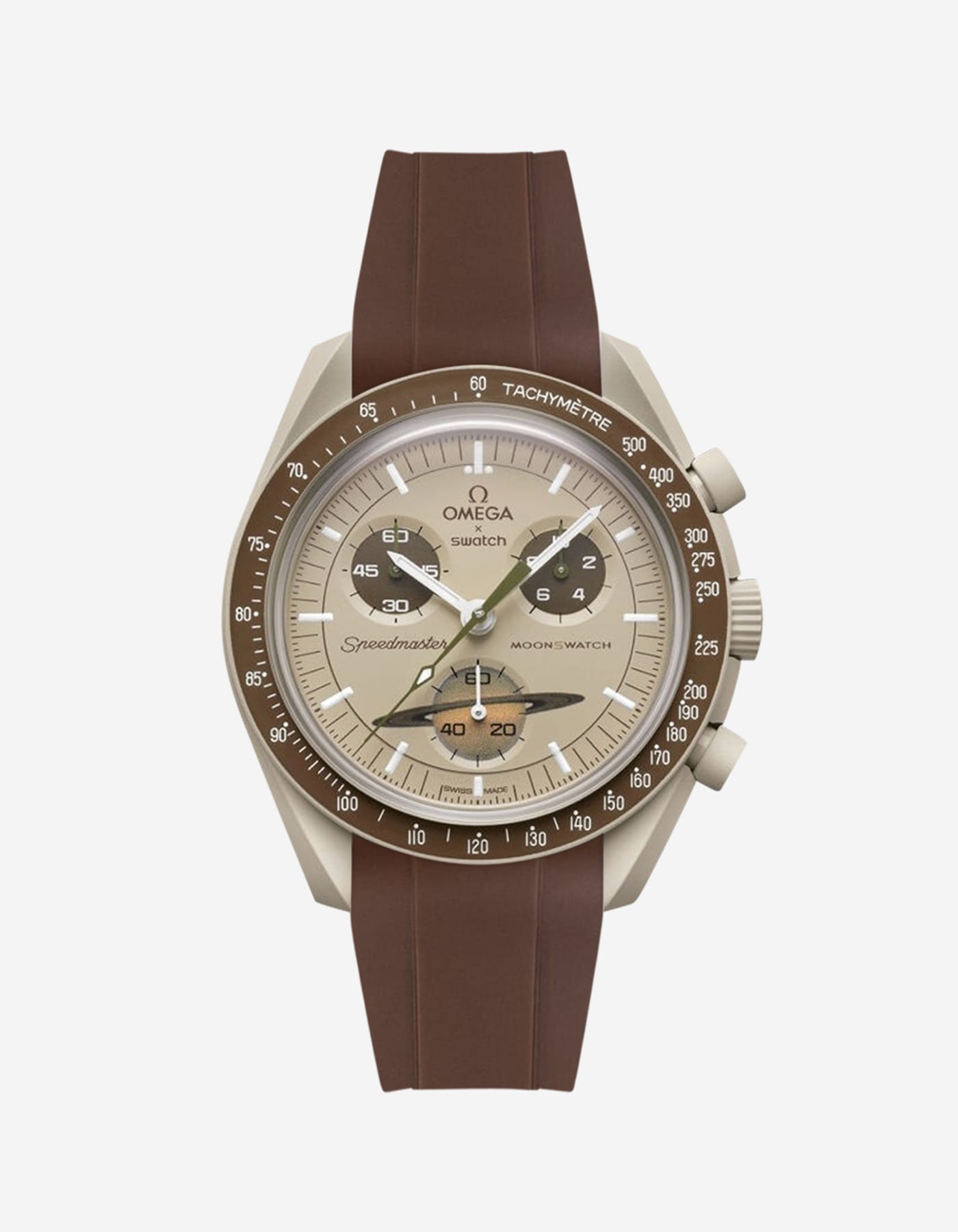 MoonSwatch Mission to Saturn (Rubber Strap)