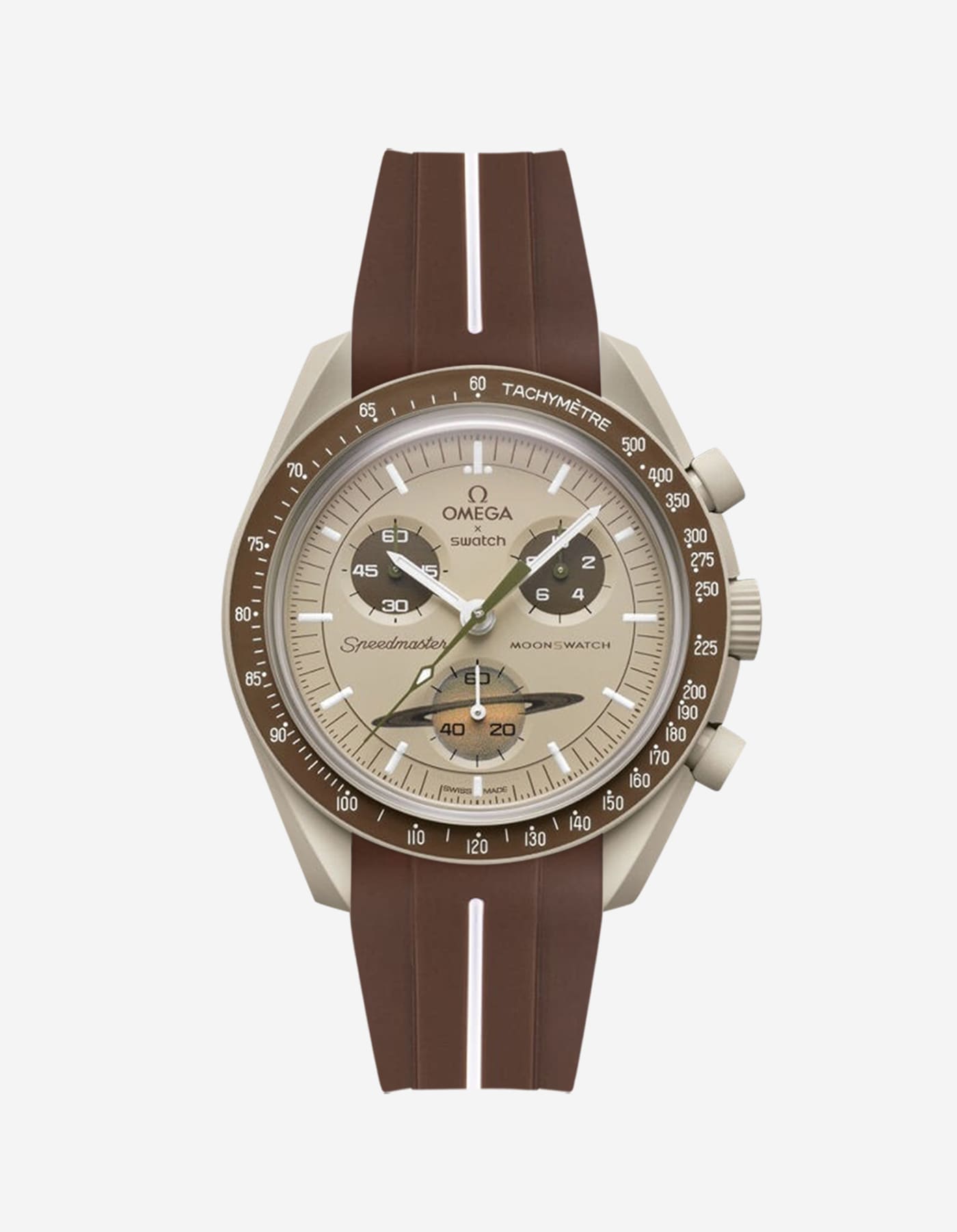 MoonSwatch Mission to Saturn (Rubber Strap)