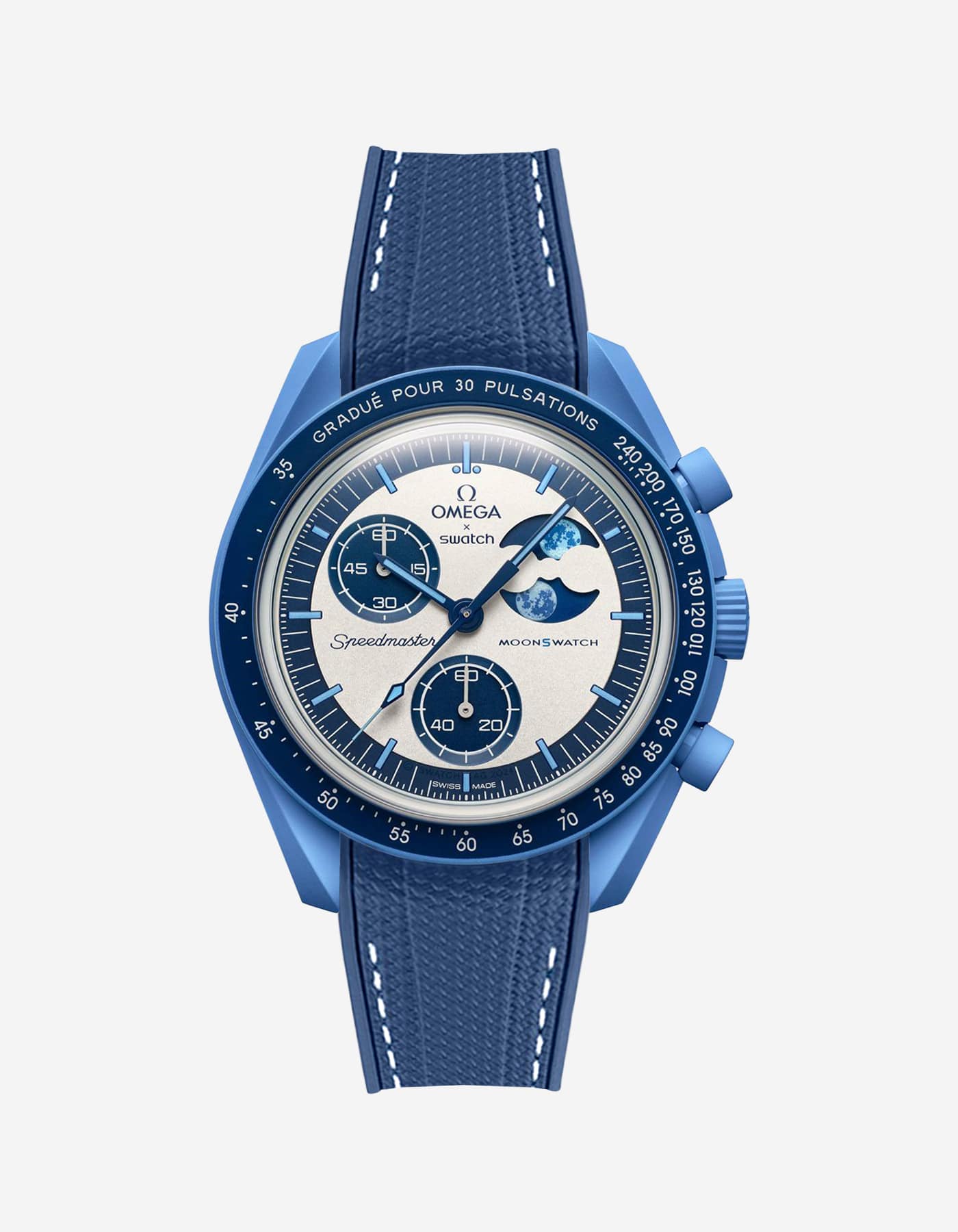 MoonSwatch Mission to the Super Blue Moon Phase (Rubber Strap)